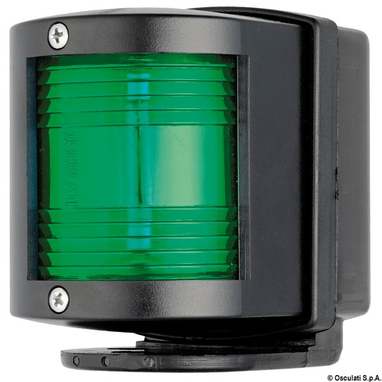 Fanale U77 verde/nero basetta posteriore